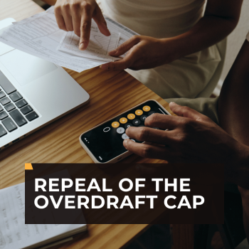 Repeal of the overdraft cap